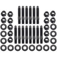 UNIVERSAL VALVE COVER STUD KIT Pack of 14 - Black Finish