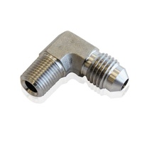 S/S 90 DEG 1/8" NPT TO -4AN