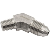 S/S 45 DEG 1/16" NPT TO -4AN