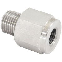 1/2"-20 PIPE REDUCER MALE TO Female Inverted Flare 3/8"-24 