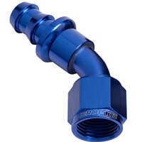 45 DEG PUSH LOCK END -4AN