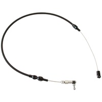 Aeroflow Heavy Duty Universal Throttle Cable - Black Cover with Black Cable Ends