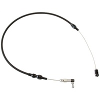 Aeroflow Heavy Duty Universal Throttle Cable - Black Cover with Black Cable Ends