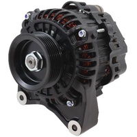 Aeroflow 150 AMP High Output Direct Fit Alternator - Black Finish