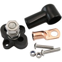 SINGLE POST M10 ELECTRICAL BLK