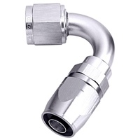 ALLOY 120 DEG HOSE END -4AN