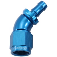  -6AN TO 5/16" BARB 45 DEG FULL