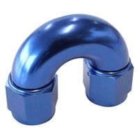  -8AN 180 DEG SWIVEL COUPLER