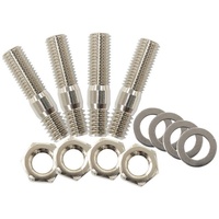 Aeroflow carb stud kit 1-3/8"