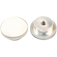 AIR CLEANER NUT 1/4" POLISHED