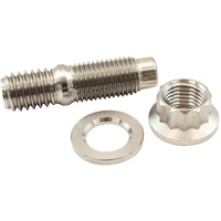 1/4" TITANIUM STUD WASHER NUT