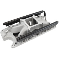 SB Ford 289-302 Windsor EFI Air Gap Single Plane Intake Manifold, Natural Cast Finish