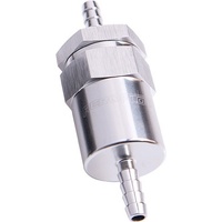 BILLET FUEL FILTER 5/16" BARB