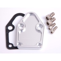 BILLET FUEL PUMP BLOCK OFF