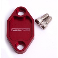 BILLET FUEL PUMP BLOCK OFF