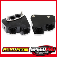 Aeroflow Billet Oil Cooler Adapter Suit Holden LS engine -10 ORB ports AF64-2084