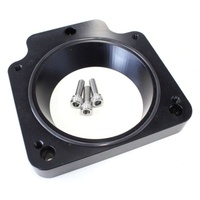 LS THROTTLE BODY ADAPTER BLACK