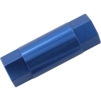 M6 FEMALE HEX SPACER BLUE