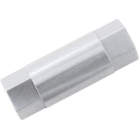 M6 FEMALE HEX SPACER SILVER