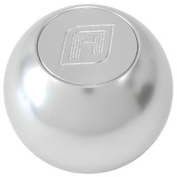 BILLET ROUND SILVER GEAR KNOB
