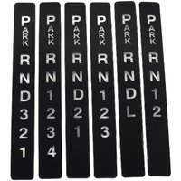 BLACK INDICATOR WINDOW