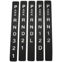 BLACK INDICATOR WINDOW