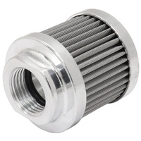 SMALL-10AN S/S BILLET BREATHER