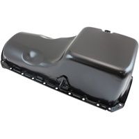 STEEL STOCK OIL PAN BBC BLACK