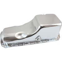 STEEL STOCK OIL PAN BBC CHROME
