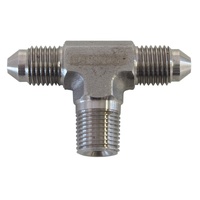 TEE -3AN WITH 1/8" NPT ON SIDE