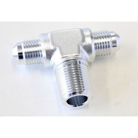 TEE -6AN WITH 3/8" NPT ON SIDE