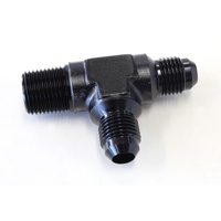 TEE -6AN WITH 3/8" NPT ON RUN