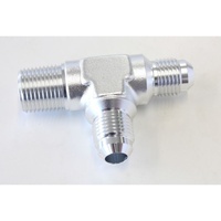 TEE -6AN WITH 3/8" NPT ON RUN