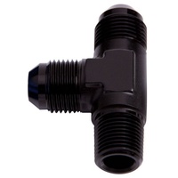 TEE -10AN WITH 1/2" NPT ON RUN