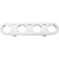 BILLET BULKHEAD PLATE 4 PORT