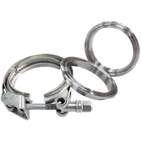 2.75" V BAND CLAMP KIT 2xALLOY