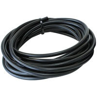 Silicone Vacuum Hose Black I.D