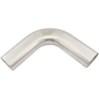 3" 90 DEGREE OVAL EXHAUST PIPE