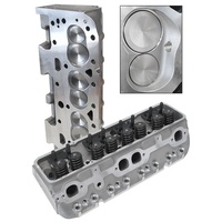 186cc Aluminium Cylinder Heads, S/B Chev, 67cc Chamber