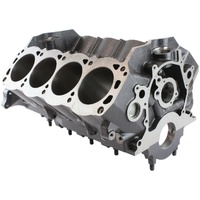 Cast Iron Ford 351W Engine Block, 4.000" Bore
