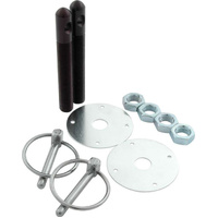 NASCAR HOOD PIN KIT BLACK