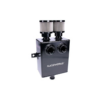 Raceworks Black Slimline Catch Can 1.6L