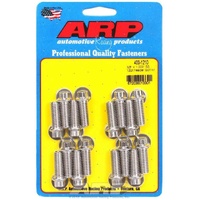 ARP HEADER BOLTS SS 12pt 3/8 X 1.0' (16PK)