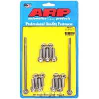 CHEV LS OIL PAN BOLT KIT 12PT SS