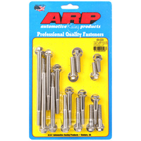 Ford 289-302, hex, Iron/Aluminum S/S BOLT SET