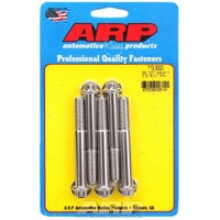 SS 3/8-24 X 3.000 3/8 WRENCHING 12PT 5PK