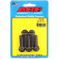 3/8-24 X 1.25 12PT BLACK BOLTS (5)