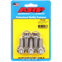 M12 X 1.75 25MM SS 12 POINT BOLTS(5)