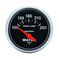 2'' WATER TEMP, 100-250`F ELEC,