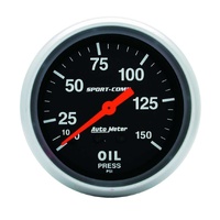 2-5/8' SPORT COMP MECH OIL PRESSURE 0-150psi